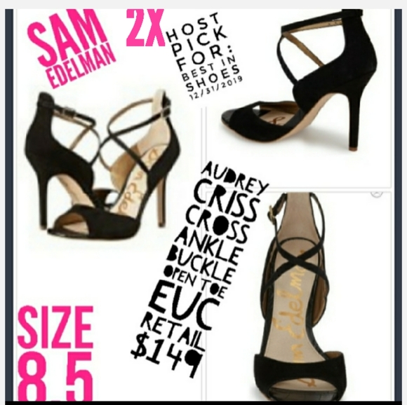 Sam Edelman Shoes - Sam Edelman Shoes Audrey Heels Size 8.5 Euc